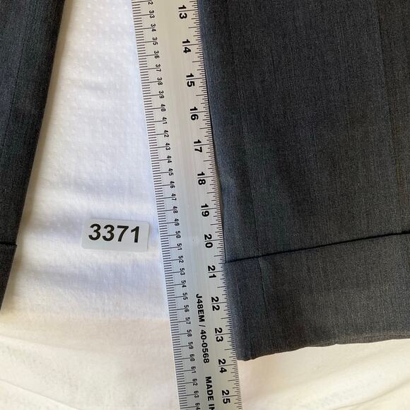 Banana Republic Women Stretch Straight Leg Pants size 6, Gray, with Liner - Picture 4 of 13